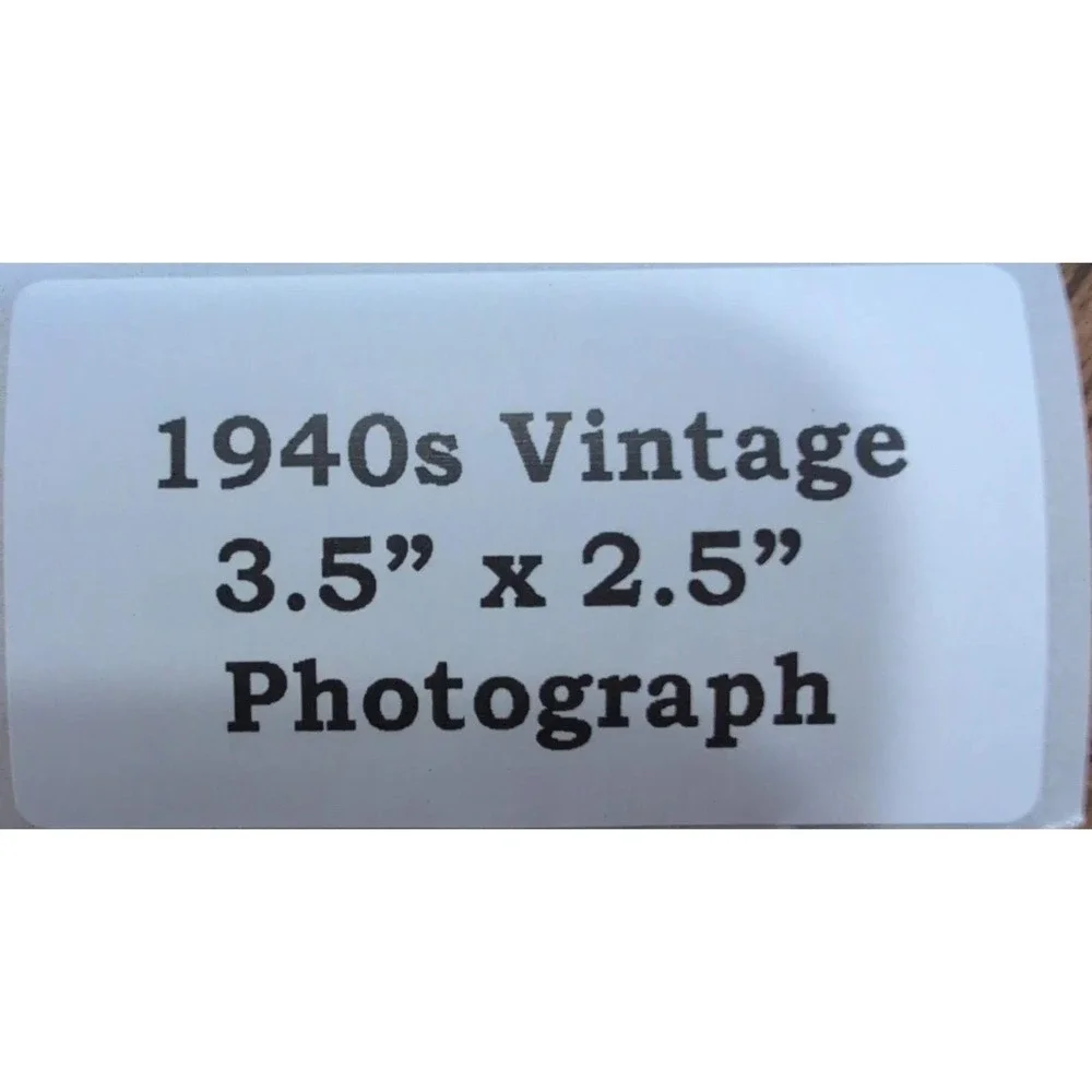 1940s Vintage Photograph Mock's Taxi, Eufaula, Alabama Car Man Posed Outdoor - Picture 2 of 2